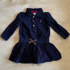 Ralph Lauren Long-Sleeve Polo Dress